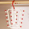 Rotatable Double Sided Hanger Wall Mounted Hat Rack New Multi Hook Organizer