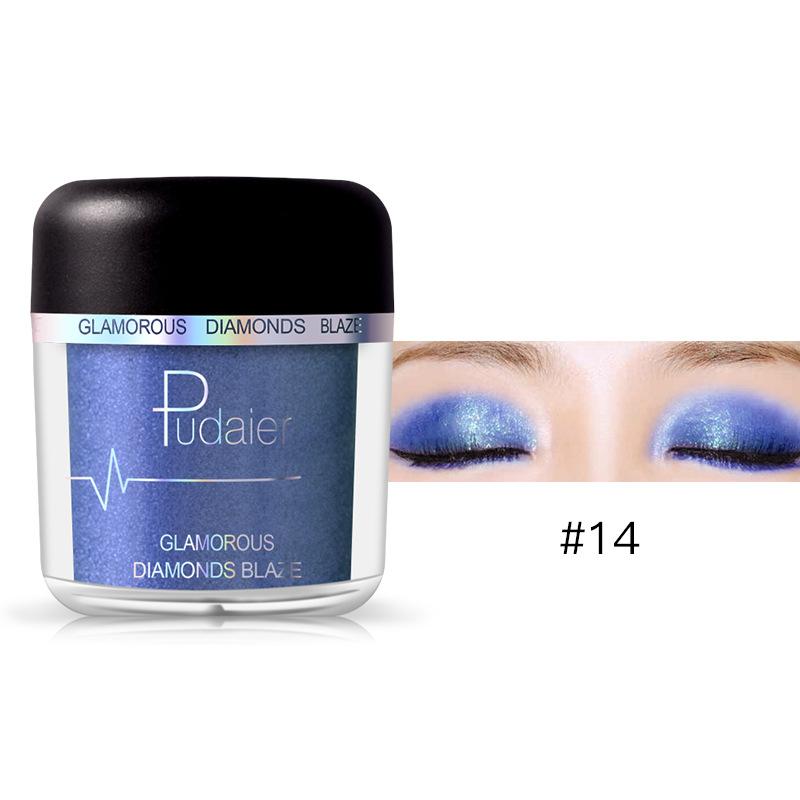 Makeup Diamond Bright Powder Eye Shadow Powder Pearl Light Matte Thin Flavored Eye Shadow Glitter Sequins