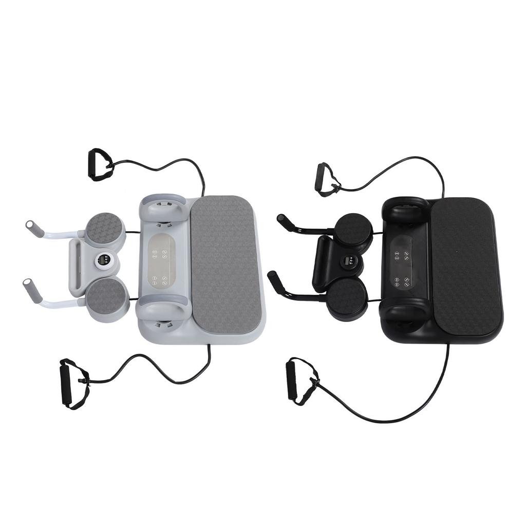 6 in 1 Multifunctional Fitness Board Portable Home Gym System Abdominal Fitness Automatic Rebound Ro