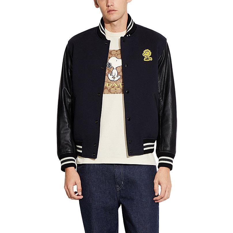 Coach SS23 Jackets & Coats Men's Black CE546-NAV