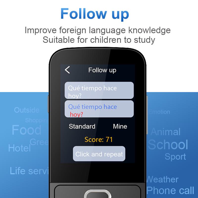T10 Smart Voice Translator with Offline Support for 14 Countries, 138 Languages, WiFi, Photo & Recording Features.