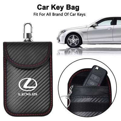 Car Key Case Signal Blocker Bag RFID Shielding Pocket For F SPORT ES RX NX LS UX LM LX GX LC RZ IS CT GS RC HS RC350 UX250