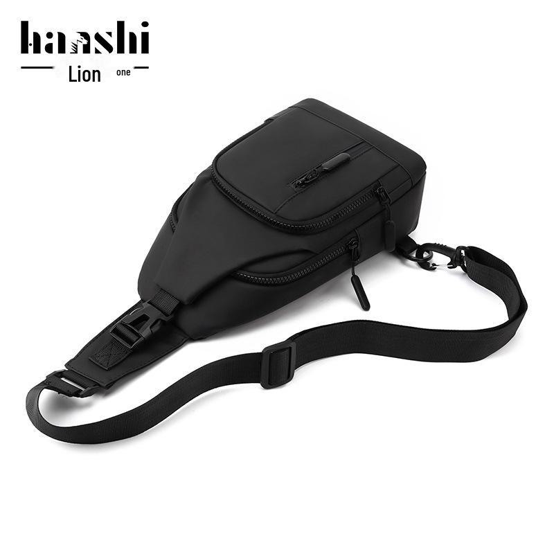 Trendy Waterproof Unisex Korean Style Shoulder and Chest Bag for Travel