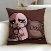 Trendy TThe Binding of Isaacable Cushion Cover Soft  EasyWash Pillow Case  Versatile for Couch Bed Travel and Office