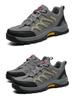 Men's Anti-Smash, Anti-Puncture Safety Hiking Shoes for Long-Lasting Comfort in Outdoor and Construction Settings