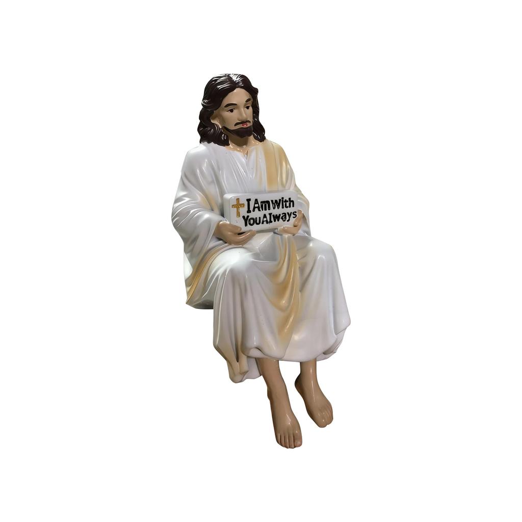 Desktop-Dekorationen, Auto-Armaturenbrett-Dekorationen, Heim-Schreibtisch-Dekorationen, Christus-Statuen, Mit Slogans, Einzigartige Spirituelle Geschenke.