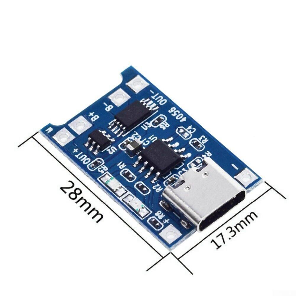 Lithium Battery Charger Module Charging Board for 5V 1A USB (Bundle of 5)