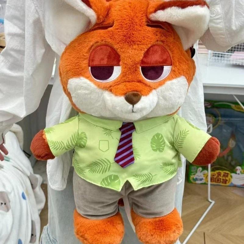 

Disneys Zootopia Judy Hopps Nick Wilde Adorable Plush Backpacks Unique High Capacity Plush Rucksacks Creative Holiday Gifts A.