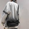 Borsa in Tela di Denim di Grande Capacità Stile Street Solida Borsa a Tracolla Portatile Borsa a Mano Vintage Ragazzo