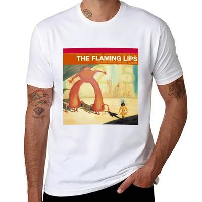 Flaming Lips Yoshimi Battles The Pink Robots Tshirt Black Cotton Tshirt Plain For Unisex Package G Unisex T Shirts For Unisex Tshirt