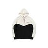 Lining Training Series Fleece Loose Pullover Hoodie Women Hoodies Cloud-White Standard-Black AWDQ438-1