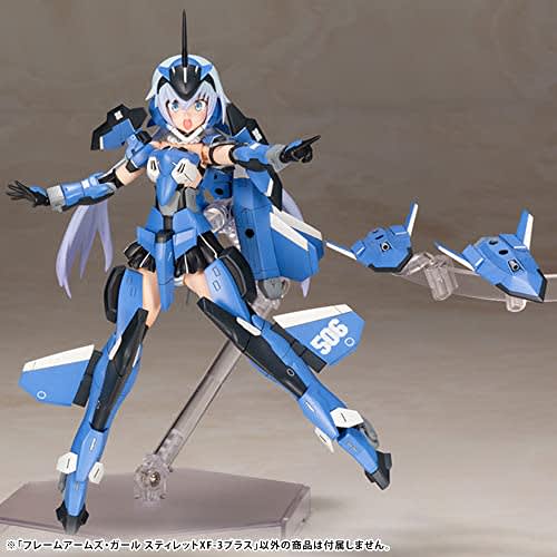 Kotobukiya Frame Arms Girl Stylet XF-3 Plus, 1/1 Scale Plastic Model, Approximately 175mm Tall, Molded in Color, FG149
