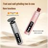 Rechargeable Metal Electric Foot Callus Remover - Durable Grinder for Dead Skin