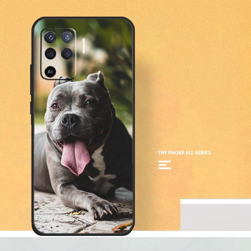 Pit Bull Lovely Dog Pitbull Case For Oppo A74 A94 A54 A15 A17 A57 A6 A5 Pro A16 A76 A96 A40 A60 A80 A18 A38 A58 A78 A98