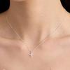 [SILVER925]Cubic Clover Necklace-B