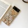 Luxury Glitter Rhinestone Phone Case for Samsung Galaxy Z Flip 3 Zflip4 Z Flip 5 Case Diamond Back Cover for Samsung Z Fold 3 Zfold4 Z Fold 5