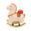 Resin Year of The Horse Zodiac Ornament Mini Horse Mascot Statue Pony Sculpture  Study