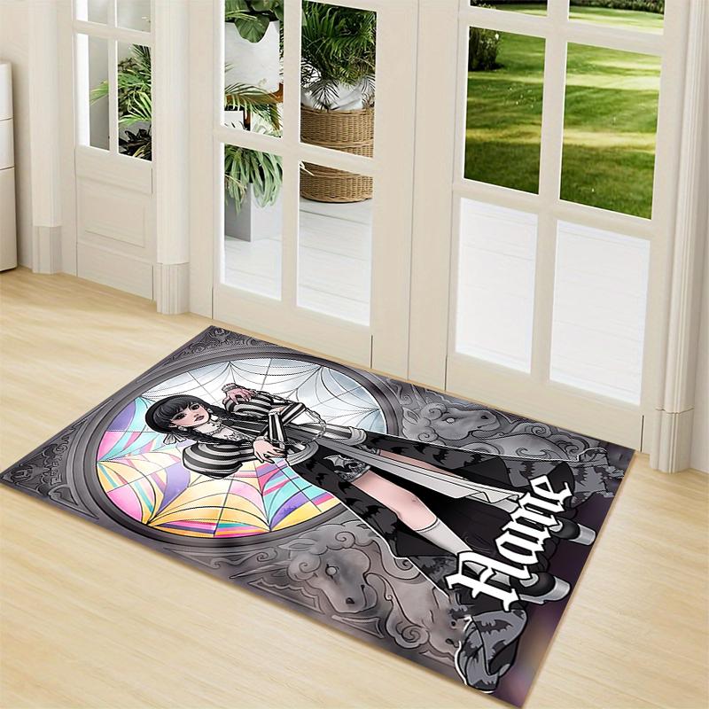 Custom Name Starlit Fashion Journey Carpet Rug Customizable Soft Washable Anti-Slip Home Living Room Sofa Mats Personalized Rug. 0909120