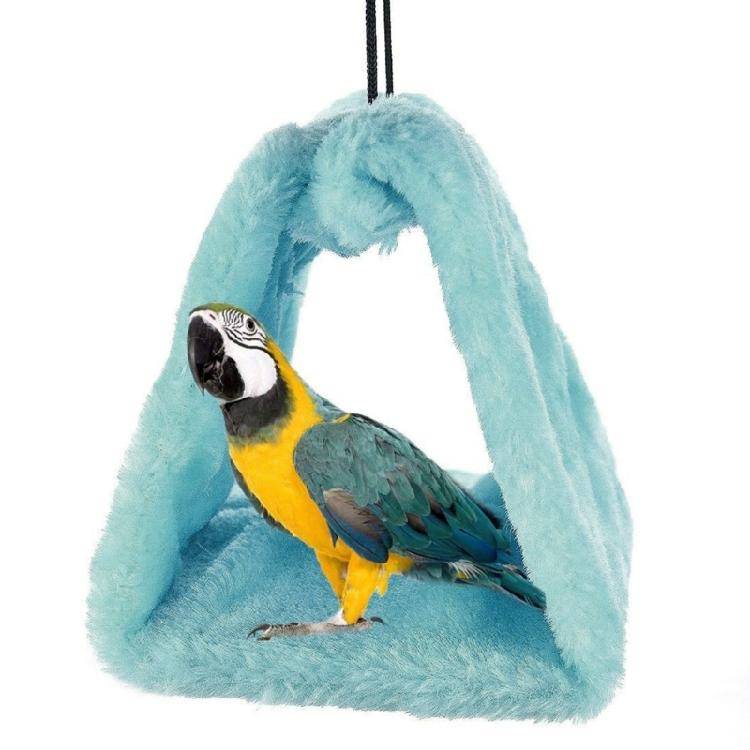 Parrot Hammock with 2 Hanging Hooks Warm Snuggle Hut Cage Tent for Cockatiels