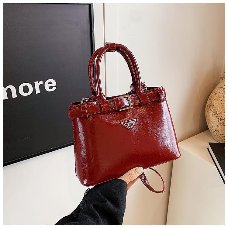 Geantă de umăr de damă la modă 2025 de mare capacitate - Design pătrat elegant de toamnă