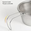 Camping Cookware Multipurpose Stainless Steel Cup with Hook Handle 50ml Capacity For Hiking Backpacking Adventure