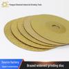 Brazed Diamond Grinding Disc for Tile, Stone, Cast Iron, and Glass - High-Efficiency Cutting Wheel