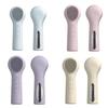 Ultrasonic Silicone Facial Cleanser Waterproof Heated Facial Brush Face Scrubber  Skin Care