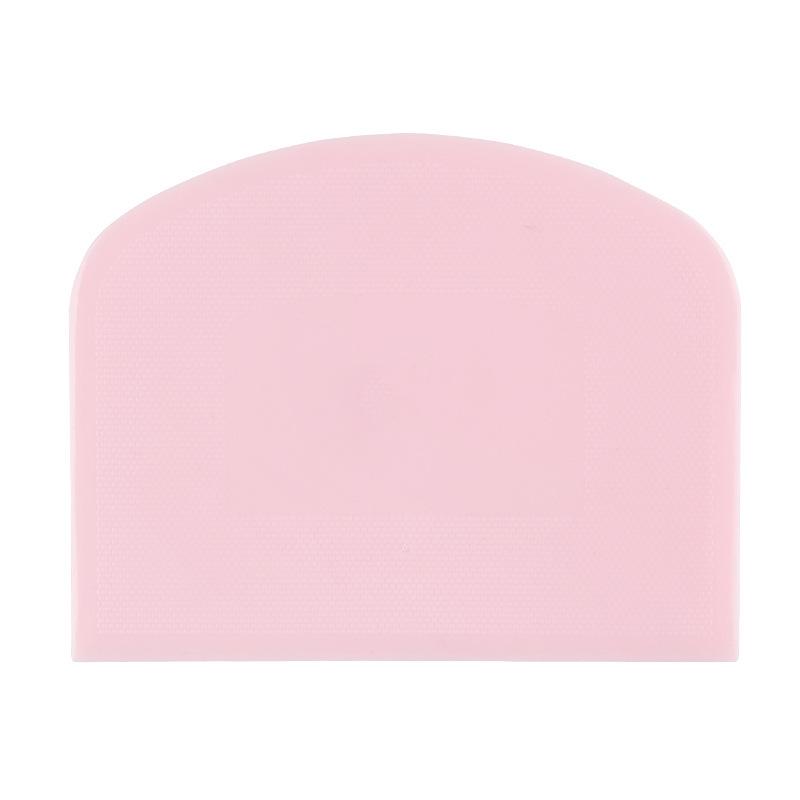Food Grade PE Baking Scraper Plastic Dough Cutter