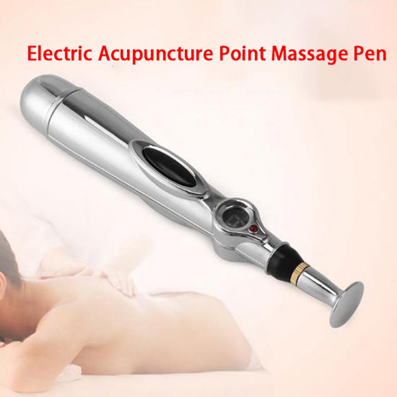 Electric Acupuncture Pen Pain Relief Point Massage Electronic Meridian
