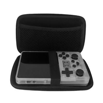 Travel Protective Case with Mesh Pocket Accessories Cable Storage Box Anti-Drop Travel Carrying Bag for Anbernic RG40XXV/RG40XXH