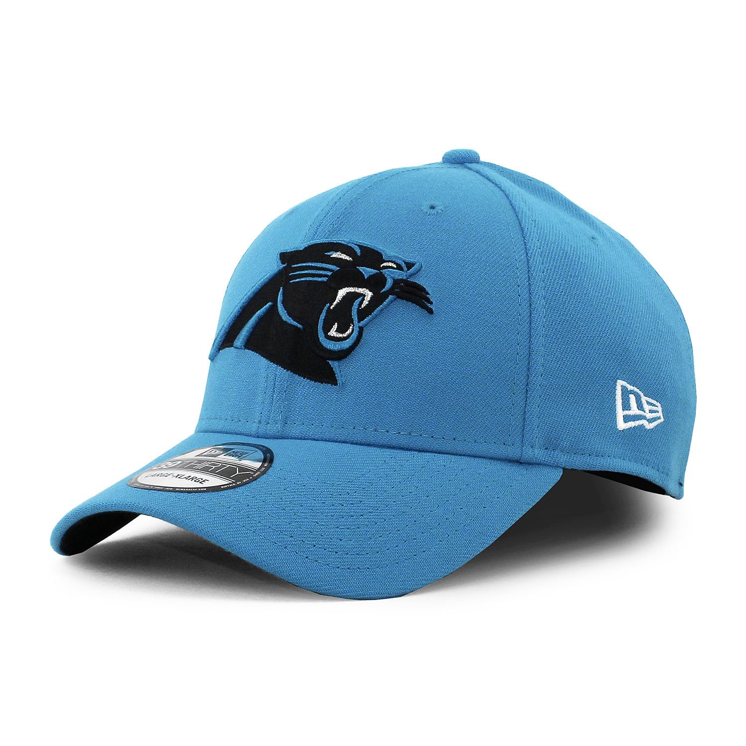 

[New Era] Carolina Panthers 39THIRTY [КЛАССИЧЕСКАЯ ФЛЕКС-ФИТ КЕПКА НФЛ] КЕПКА CAROLINA PANTHERS 3930 Стрейч-фит (SM (приблизительно. 55,8-57,7см), синий) [Использовал]