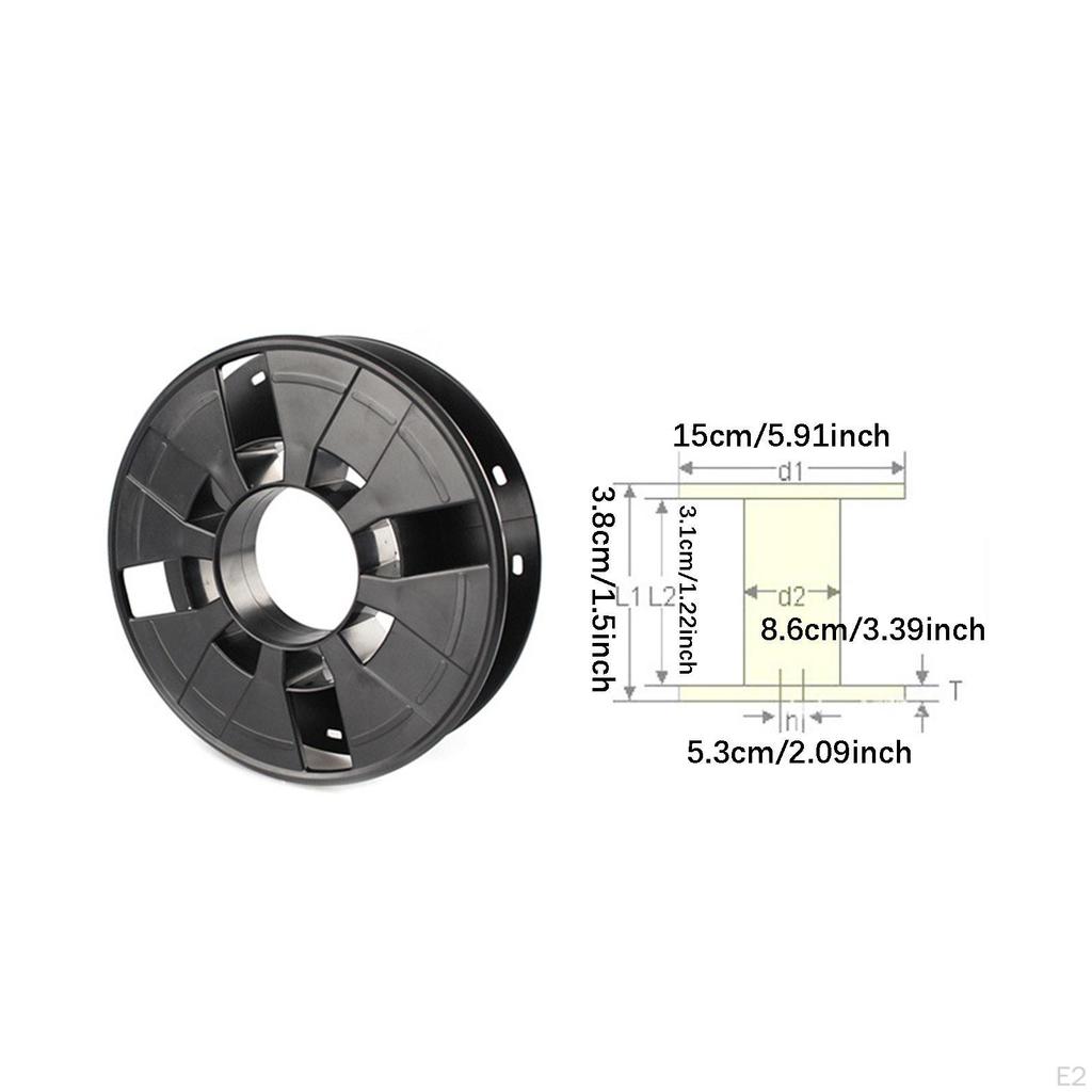 Szpula filamentu do akcesoriów drukarki 3D, Przenośna, Wysoka wytrzymałość, Profesjonalna, Kompaktowa, Łatwa w użyciu