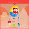 Plush Baby Toy Moon Owl Rattle For Car Seat Safety And Baby Bed Decor