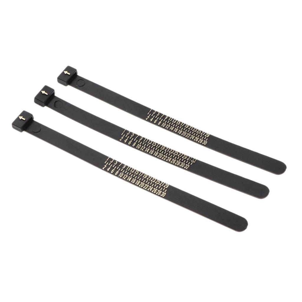 Finger Ring Band Gauge Sizer Jewelry Wrist Size Measure Tool CN 1 33