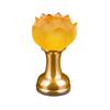 Charge Plug In Coloured Glass Lotus Lamp LED Buddha Lamp God of Wealth Lamp Temple Pray Household Crystal Ever Burning Lamp