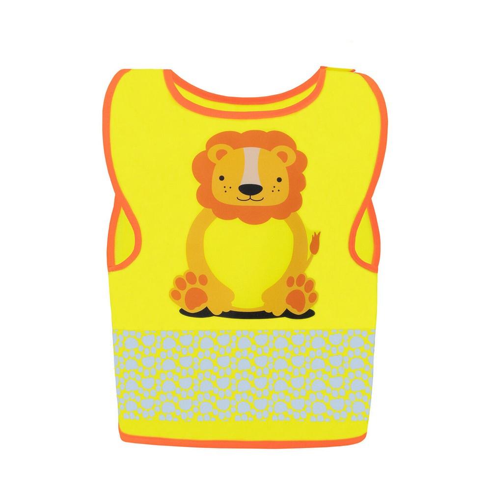 Korntex Childrens/Kids Funtastic Wildlife Lion Safety Hi-Vis Vest