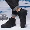 New Winter Boots for Men Snow BareFoot Outdoor Non-slip Warm Fur Casual Sneakers Plus Size Lightweight Ankle Boots Hiking Shoes