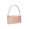 Michael Kors Mk Bradshaw Monogram Color Block Gold Buckle Leather Tote Crossbody Shoulder Bag Women Bags Ballet-Pink 30T1G2BL1B-641