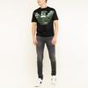 Emporio Armani Logo Pattern Straight Cut Round Neck Short Sleeve T-Shirt Men Tops 3H1T79-1JSTZ-0999