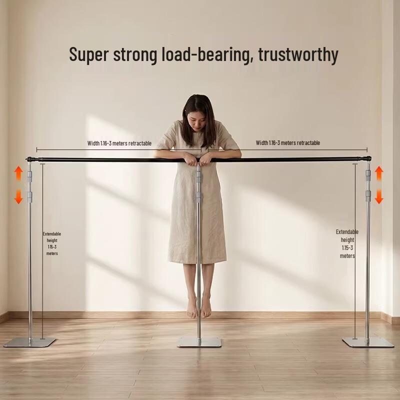 OLOEY Stainless Steel Telescopic Background Stand