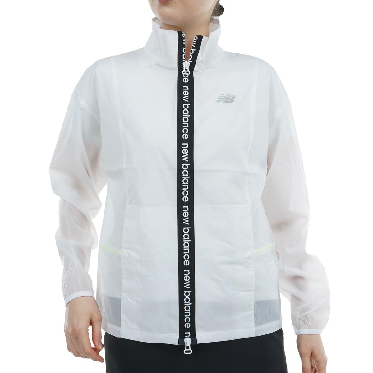 

Golf Water Repellent Full Zip Blouson Waist 1 [New Balance] Women s (Stretch Drawcord) / 012-4120503 030_White [M]