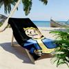 Cartoon Fallout 2D Flat Print Beach Towel, Large Soft Quick Dry Towel for Beach Camping SwimmingXSTJ0915065