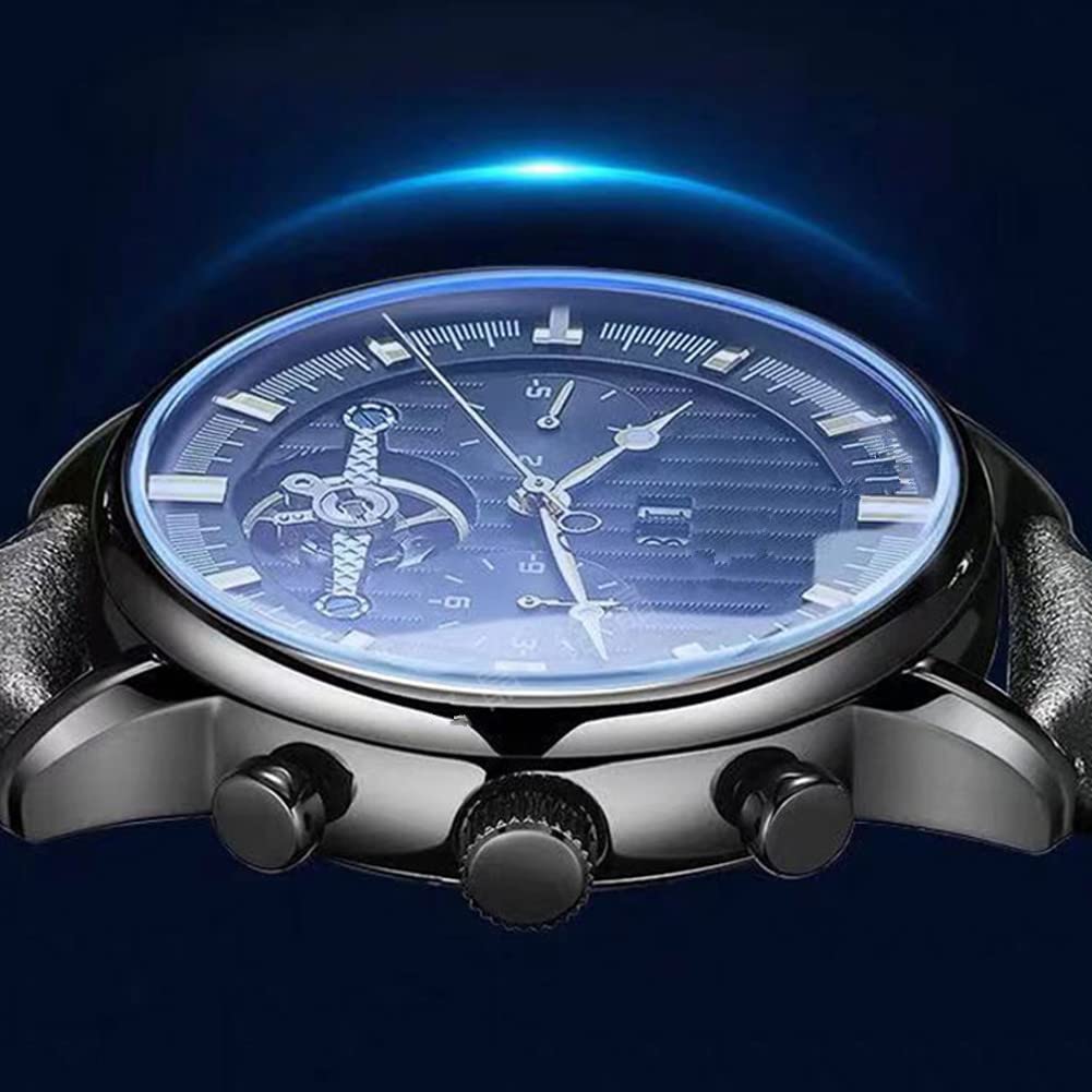 2023 Thick Watch Glass CrystalBlue AR Coating Double Dome Mineral Watch Accessories 1.2MM