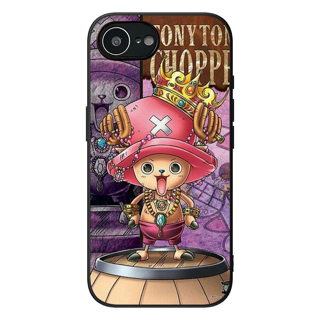 Cover for Apple iPhone 16 15 14 Plus 13 12 Mini 17 Pro Max + ProMax 16E Air Phone Case Tony Chopper Luffy One Zoro Piece