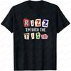 Funny Autism Rizz Em with The Tism Printed Tshirt Tops Neurodivergent Humor Design Style Tshirt Unisex Streetwear Shortsleev