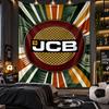 Wall Hanging Tapestry JCB Print Cloth for Living Room Bedroom Home Decor