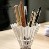 Sports Fan Desk Organizer Badminton Pen Holder, Creative Theme for Themed Office Accessory Fans, 3D Printed Desktop Ornament, Practical Stationery