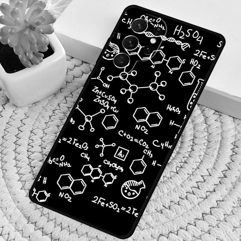 Chemistry elements Phone Case for Samsung Galaxy note 10 pro S26 Ultra S23 S24 FE S25 S21 S22 PLUS shockproof Cove
