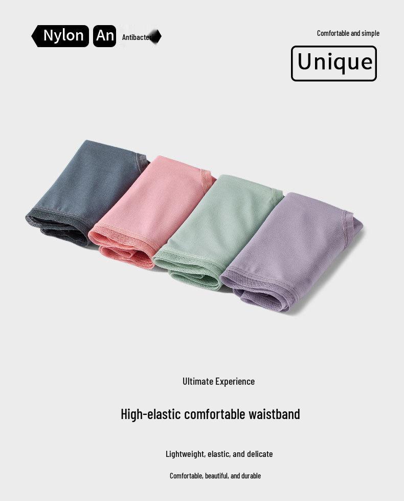 100% Cotton Modal Women's Underwear: 100-Pack, Antibacterial, Breathable, Silky Soft, Seamless Mid-Rise Triangle Briefs.