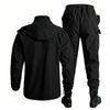 Men's  Jacket Suit  Men's Workwear  Wear Resistant Camouflage Suit  Hooded Training Suit  Mountaineering Outdoor Suit